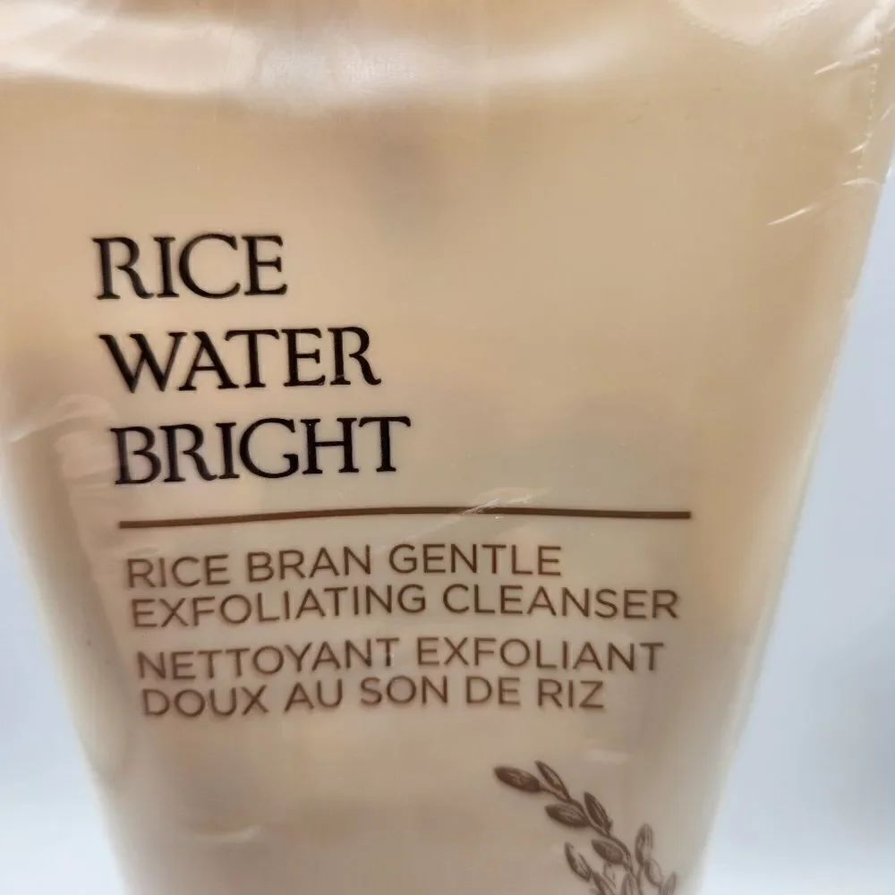 The Face Shop Rice Water Bright Rice Bran Exfoliating Cleanser 10.1 fl.oz